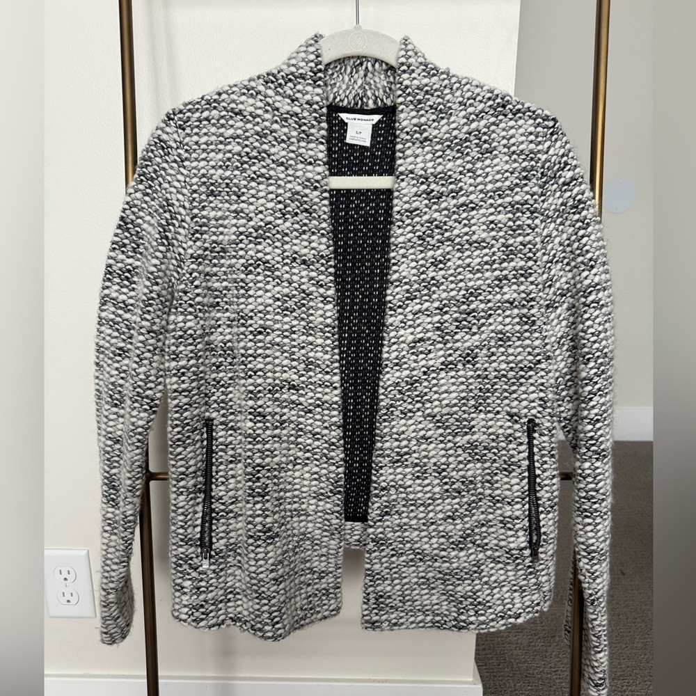 Club Monaco Sweater Jacket